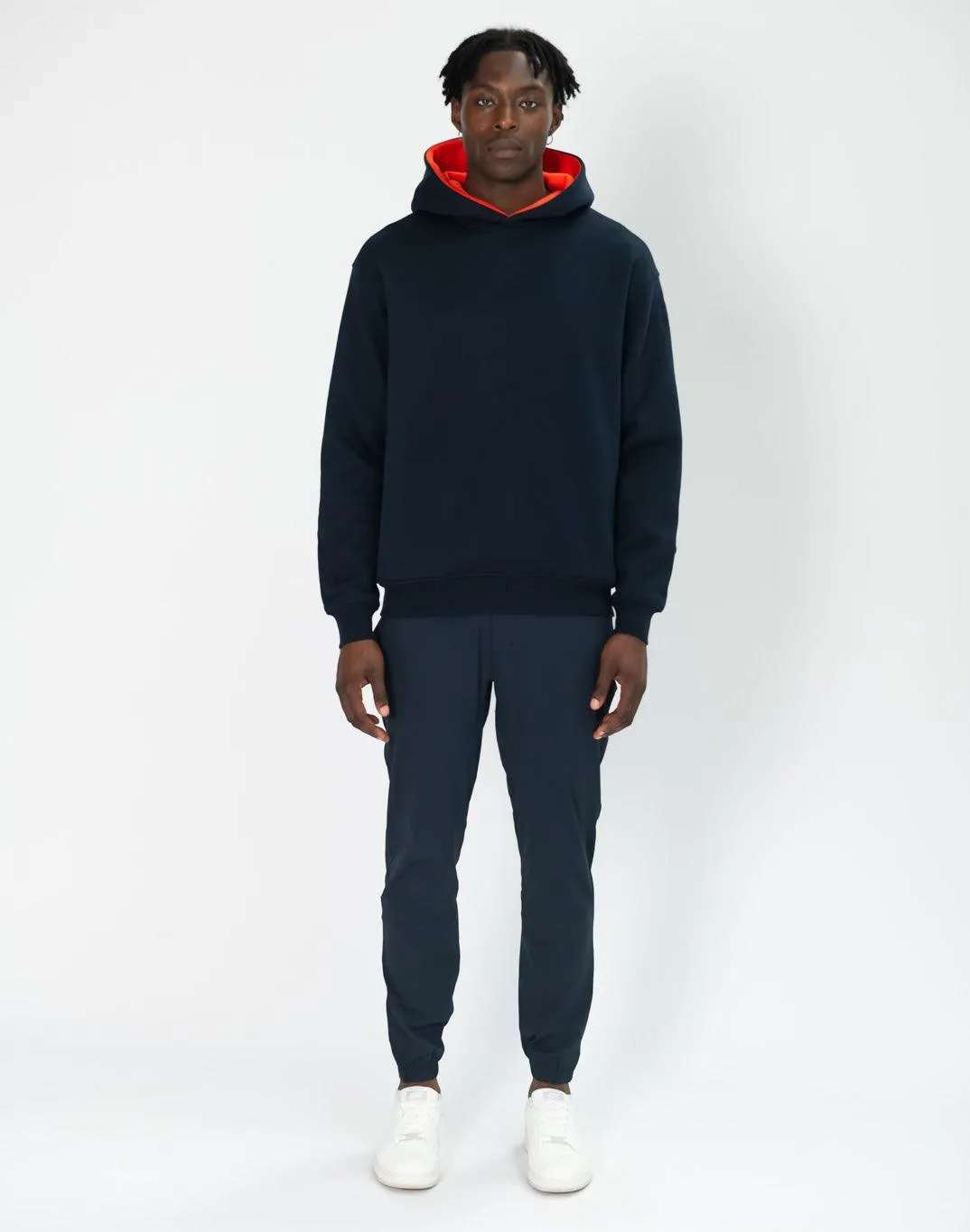 Sierra Fleece Hoodie in Obsidian sold by Gym+Coffee product image thumbnail 5