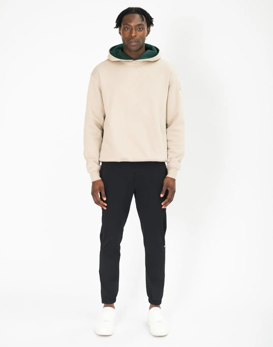 Sierra Fleece Hoodie in Rich Taupe sold by Gym+Coffee product image thumbnail 2