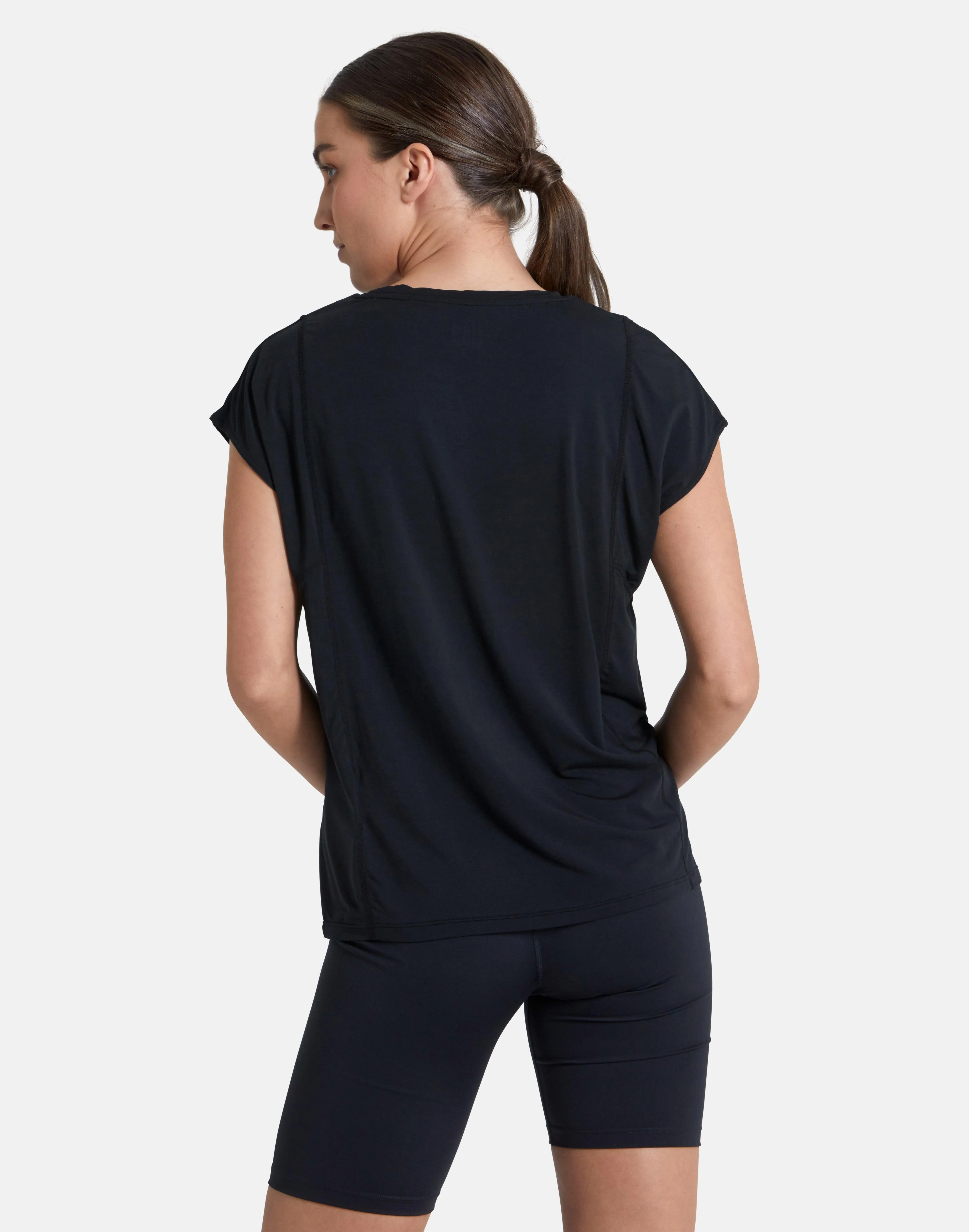 Relentless 8" Bike Short in Black sold by Gym+Coffee product image thumbnail 3