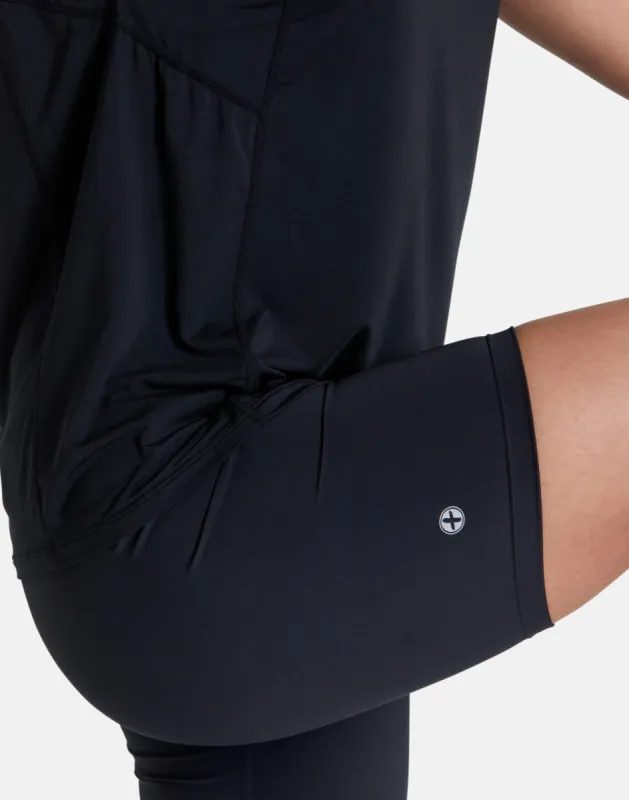 Relentless 8" Bike Short in Black sold by Gym+Coffee