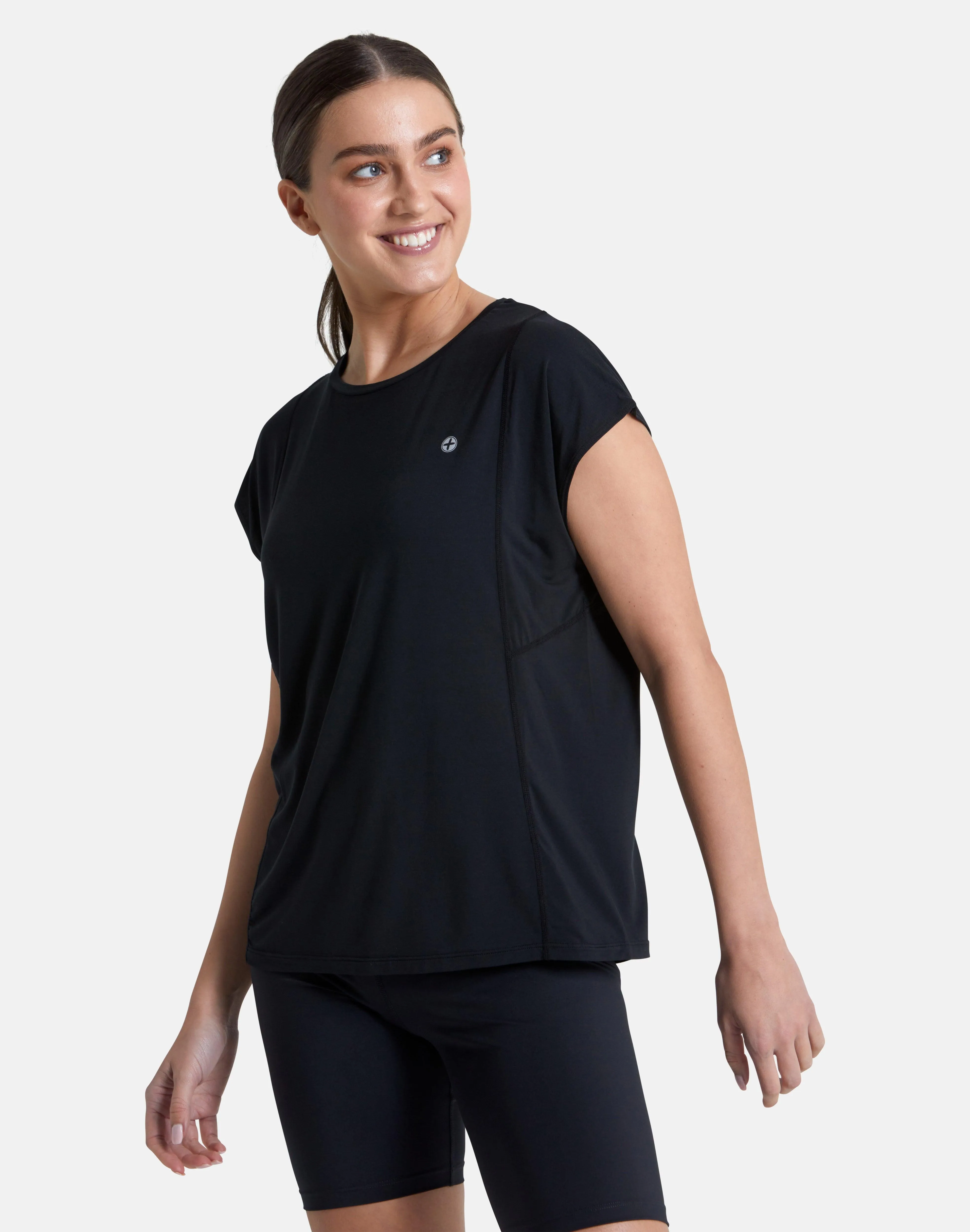 Relentless 8" Bike Short in Black sold by Gym+Coffee product image thumbnail 2