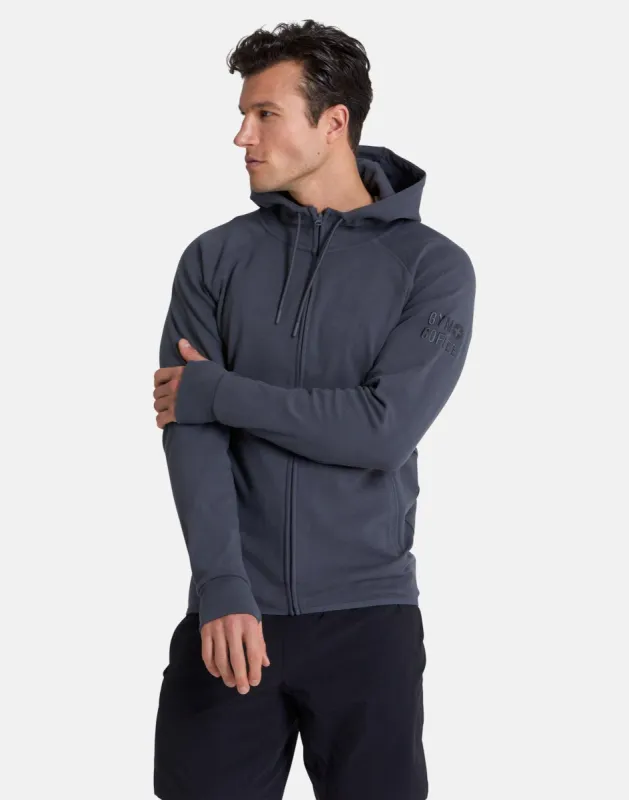 Chill Zip Hoodie in Orbit sold by Gym+Coffee