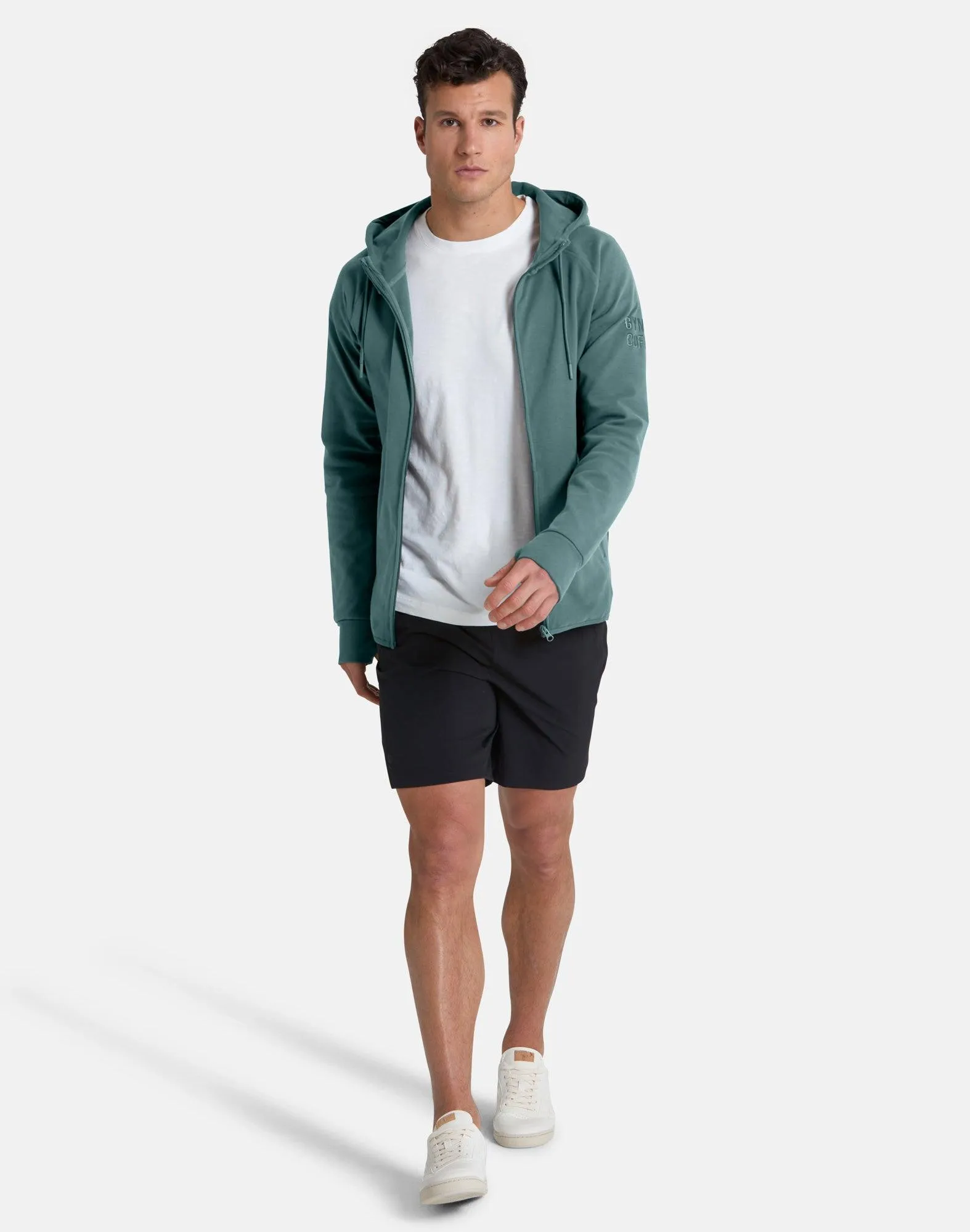 Chill Zip Hoodie in Fern Green sold by Gym+Coffee product image thumbnail 4