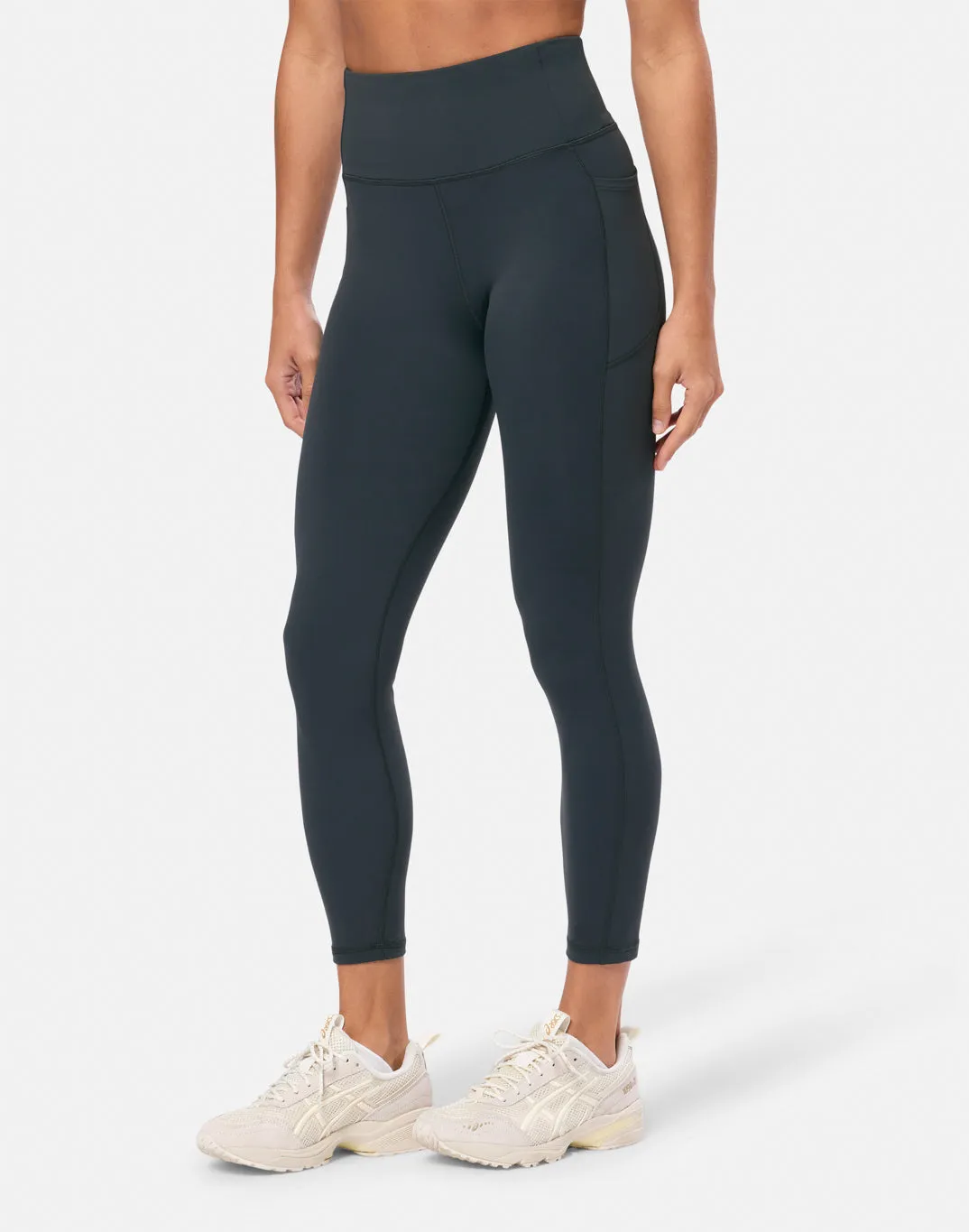 Swift 7/8 Legging in Midnight Grey sold by Gym+Coffee product image thumbnail 2