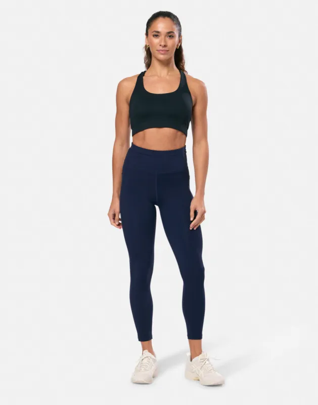 Swift 7/8 Legging in Royal Navy sold by Gym+Coffee