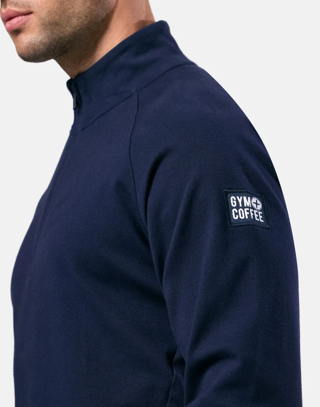 Chill Patch Half Zip in Royal Navy sold by Gym+Coffee product image thumbnail 5