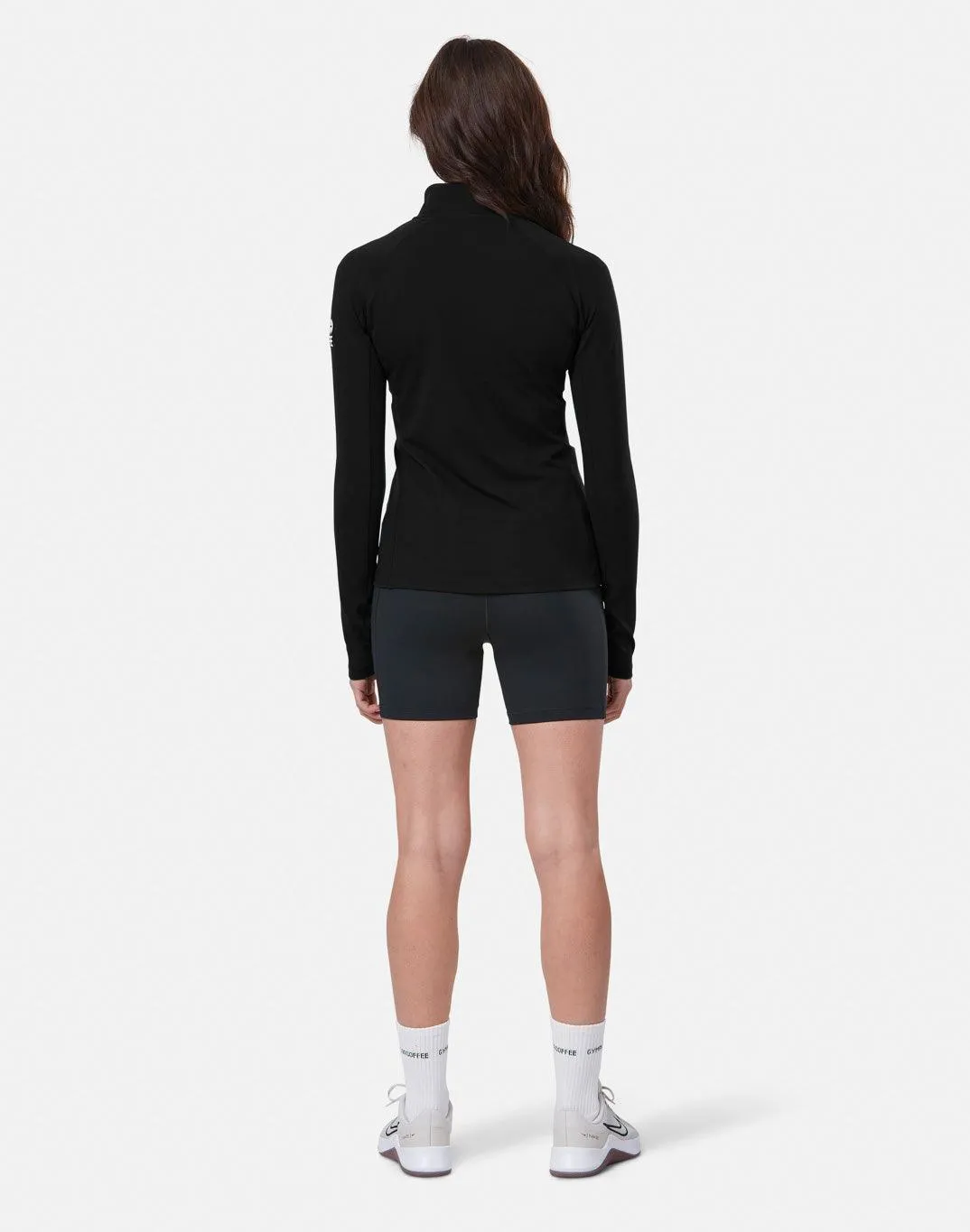 Relentless 1/4 Zip in Black sold by Gym+Coffee product image thumbnail 5