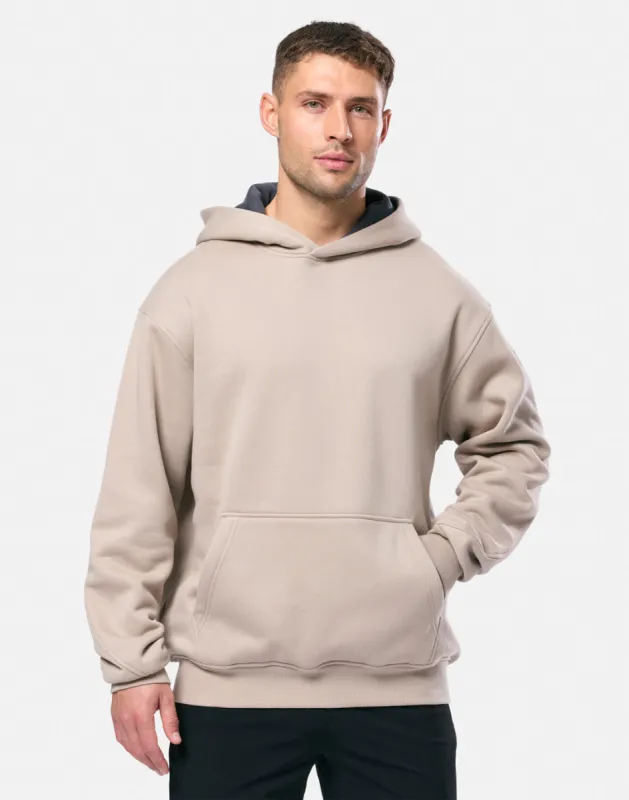 Sierra Hoodie in Rich Taupe sold by Gym+Coffee