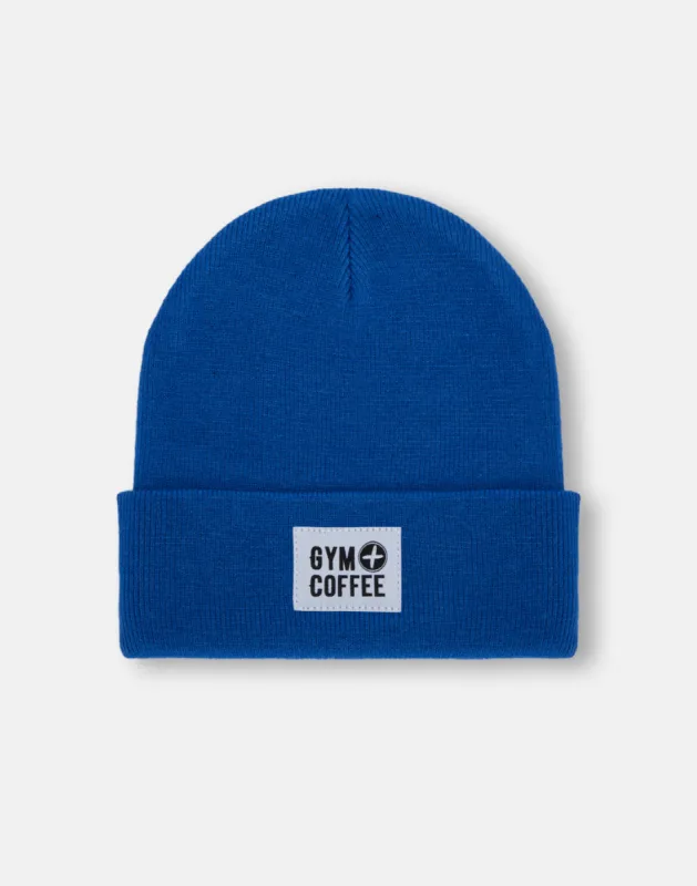 Knit Beanie in Amparo Blue sold by Gym+Coffee