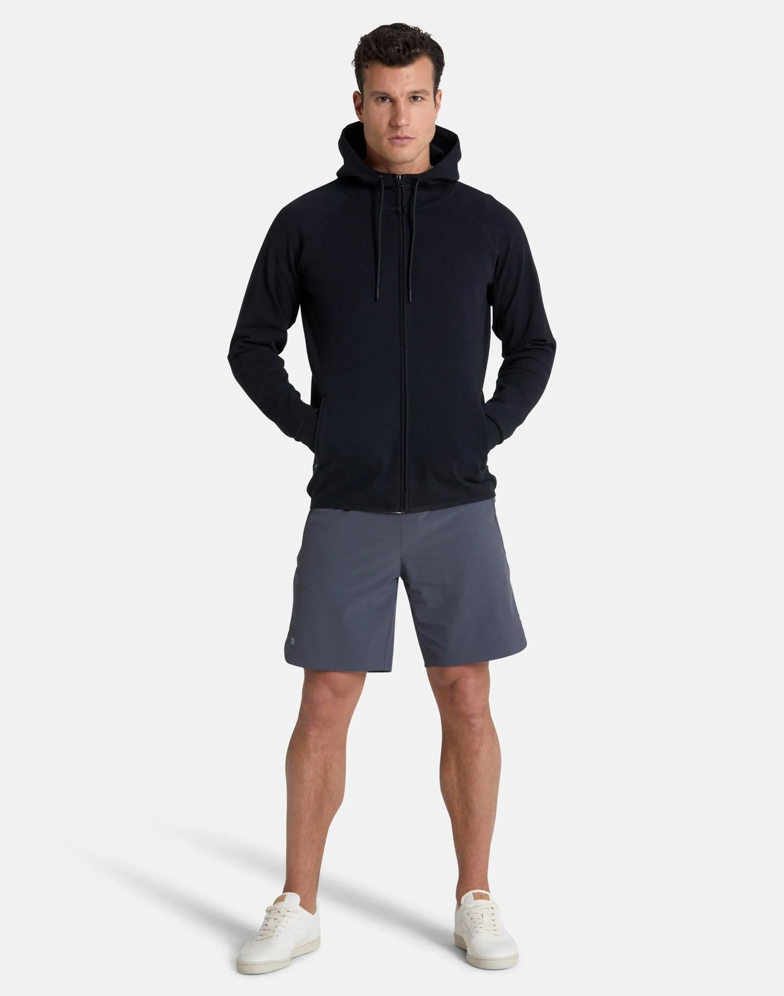 Chill Zip Hoodie in Black sold by Gym+Coffee product image thumbnail 4