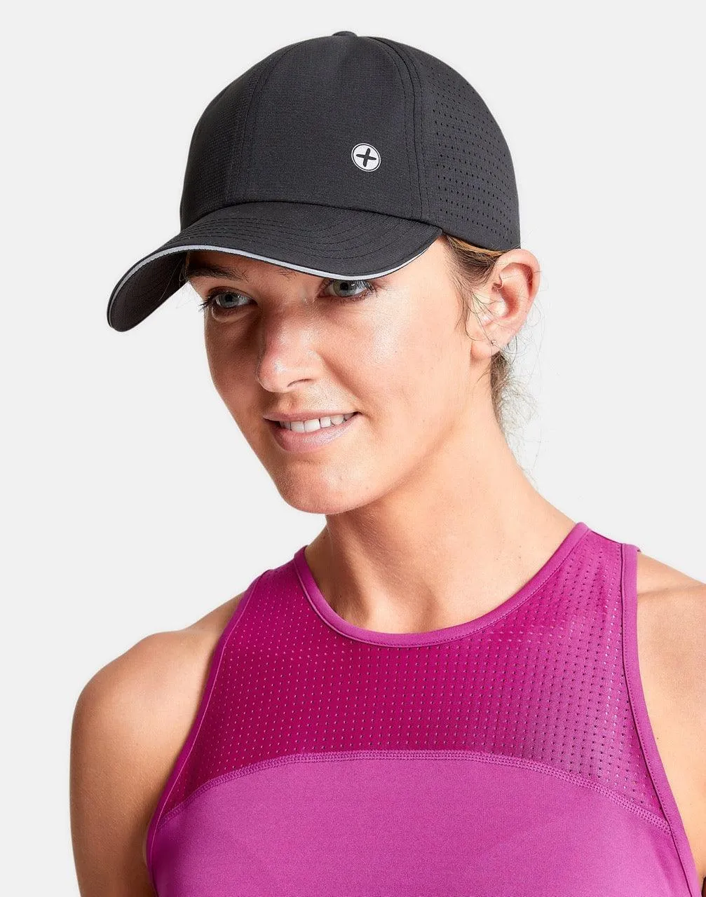 Mesh Rec Running Cap in Jet Black sold by Gym+Coffee product image thumbnail 2