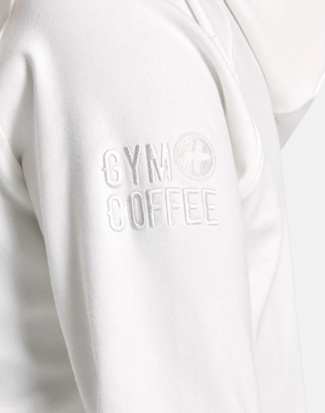 Chill Zip Hoodie in Ivory White sold by Gym+Coffee product image thumbnail 2