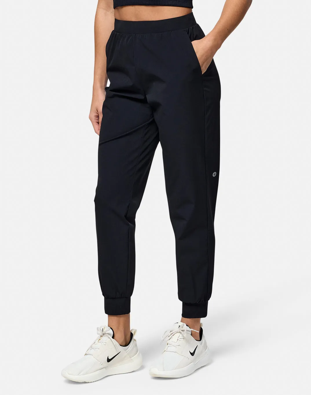 In Motion Joggers in Black sold by Gym+Coffee