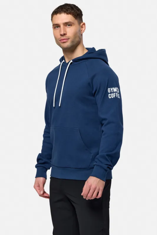 Chill Hoodie in Petrol Blue sold by Gym+Coffee