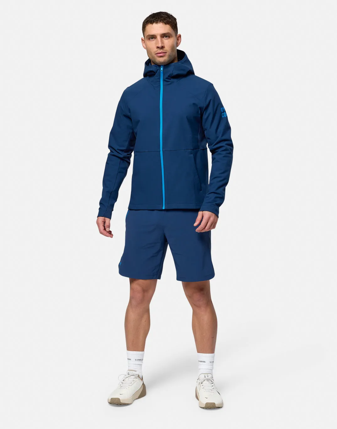 Game Changer Jacket in Petrol Blue sold by Gym+Coffee product image thumbnail 2