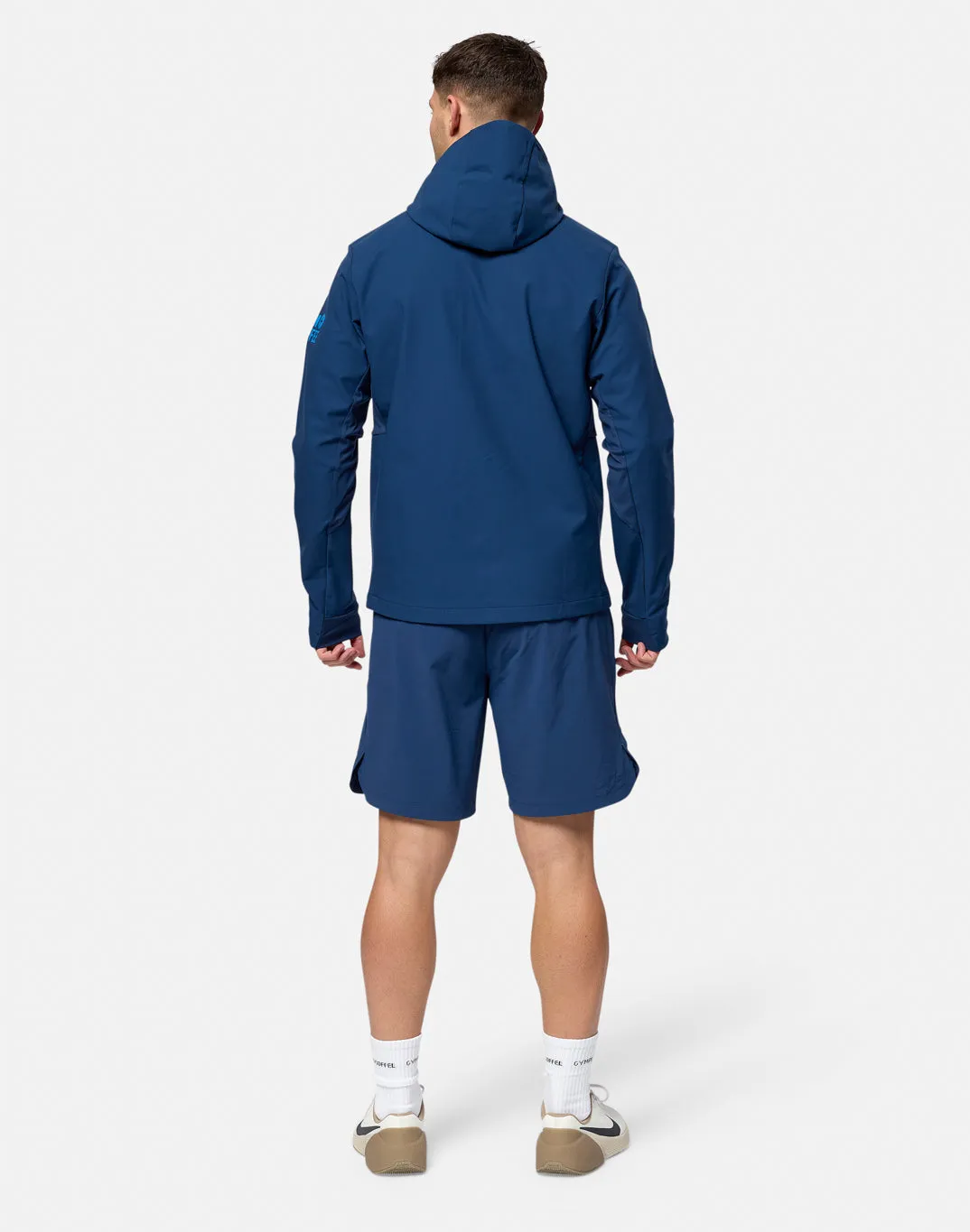 Game Changer Jacket in Petrol Blue sold by Gym+Coffee product image thumbnail 5