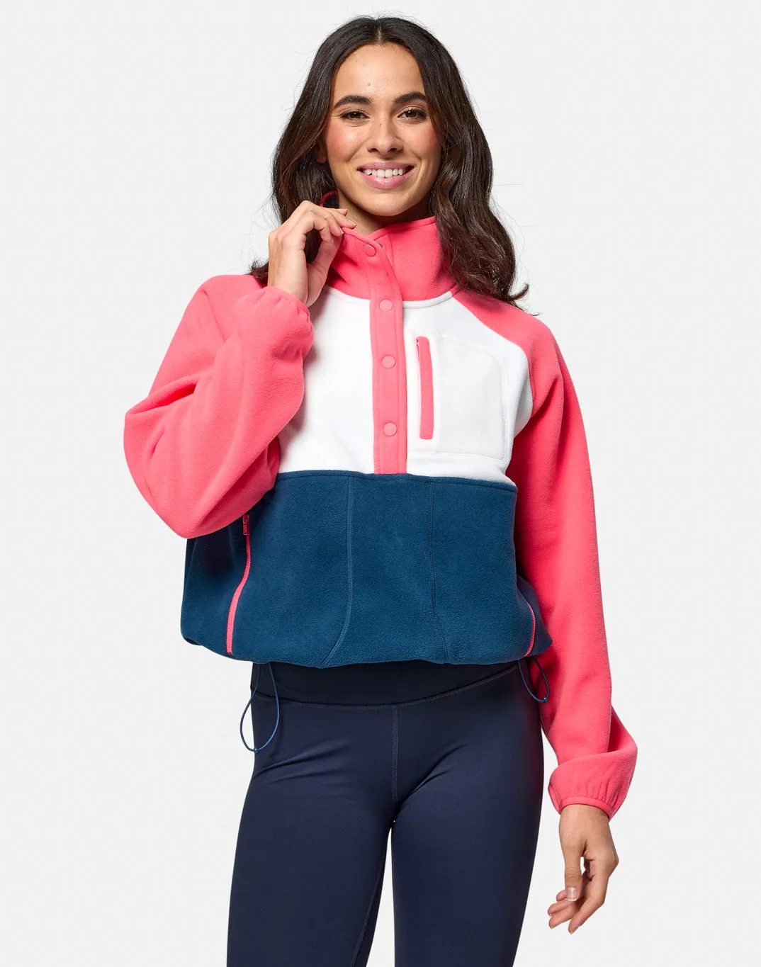 Snap Polar Fleece in Dubarry sold by Gym+Coffee