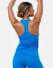 Relentless Racer Back Vest in Sky Blue sold by Gym+Coffee