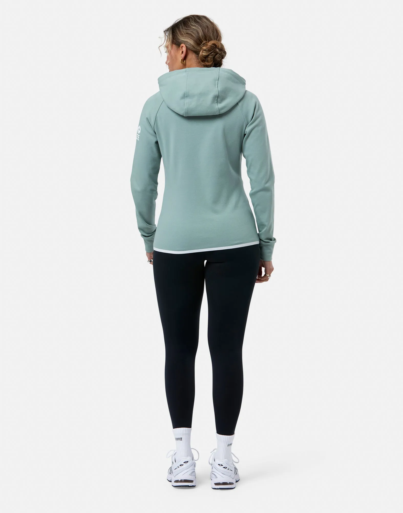 Chill Zip Hoodie in Summer Green sold by Gym+Coffee product image thumbnail 3