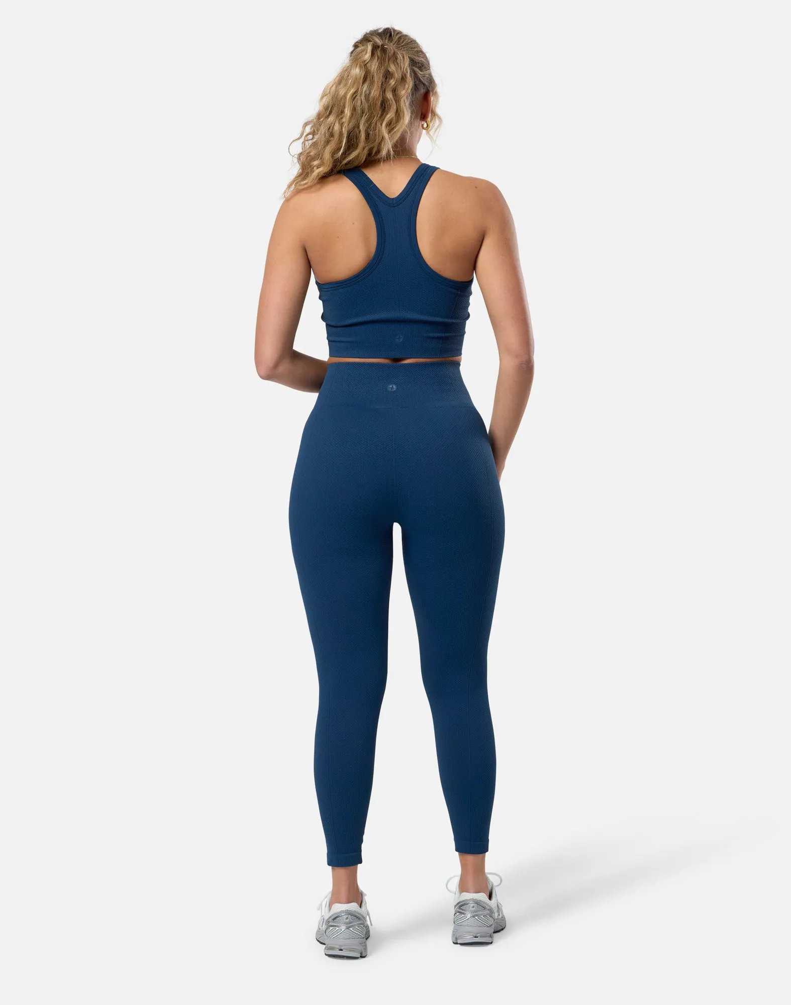 Lotus Lounge Legging in Petrol Blue sold by Gym+Coffee product image thumbnail 4
