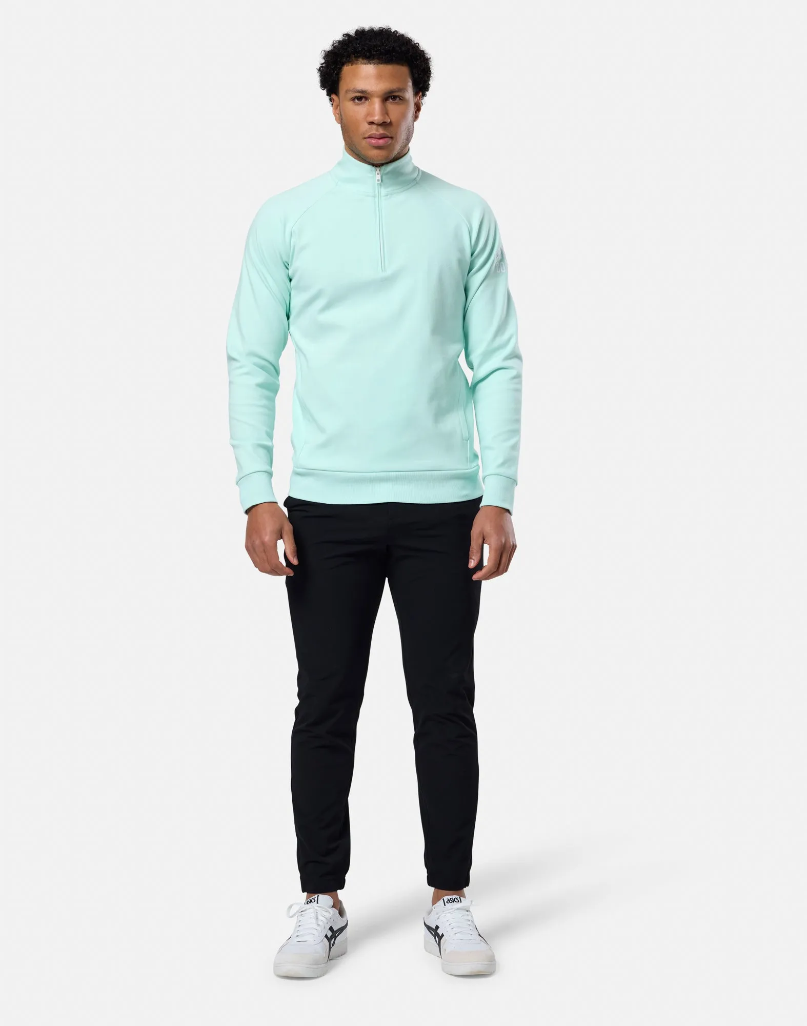 Chill Half Zip in Mint sold by Gym+Coffee product image thumbnail 2