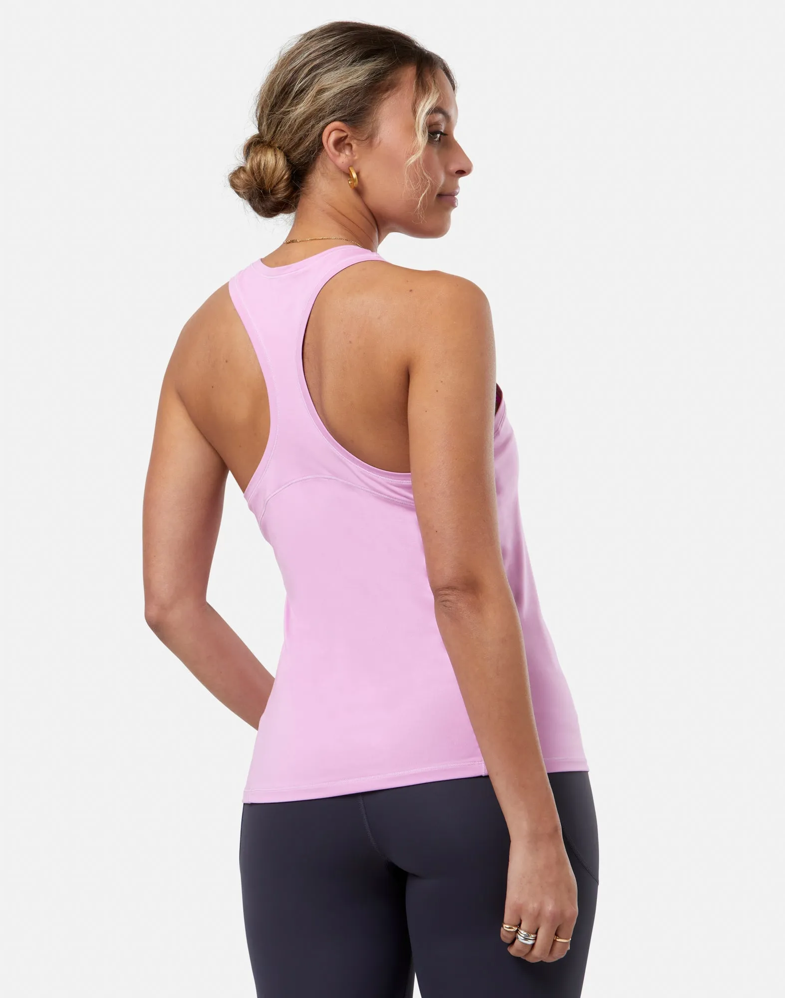 Relentless Racer Back Vest in Cotton Candy sold by Gym+Coffee product image thumbnail 3