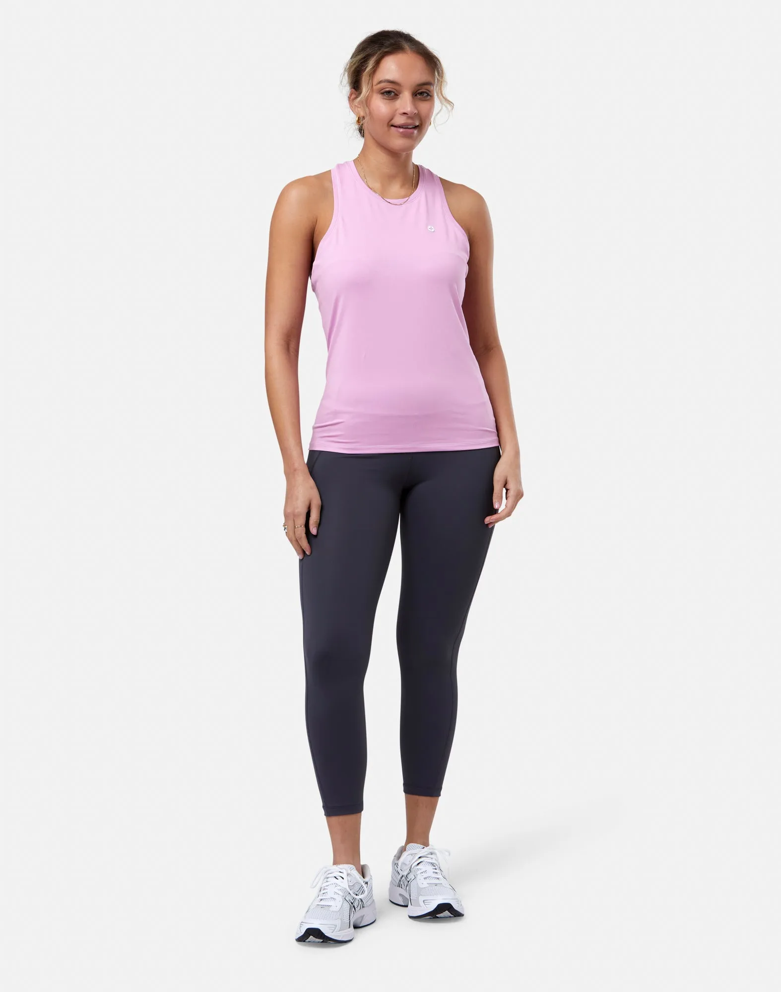 Relentless Racer Back Vest in Cotton Candy sold by Gym+Coffee product image thumbnail 2