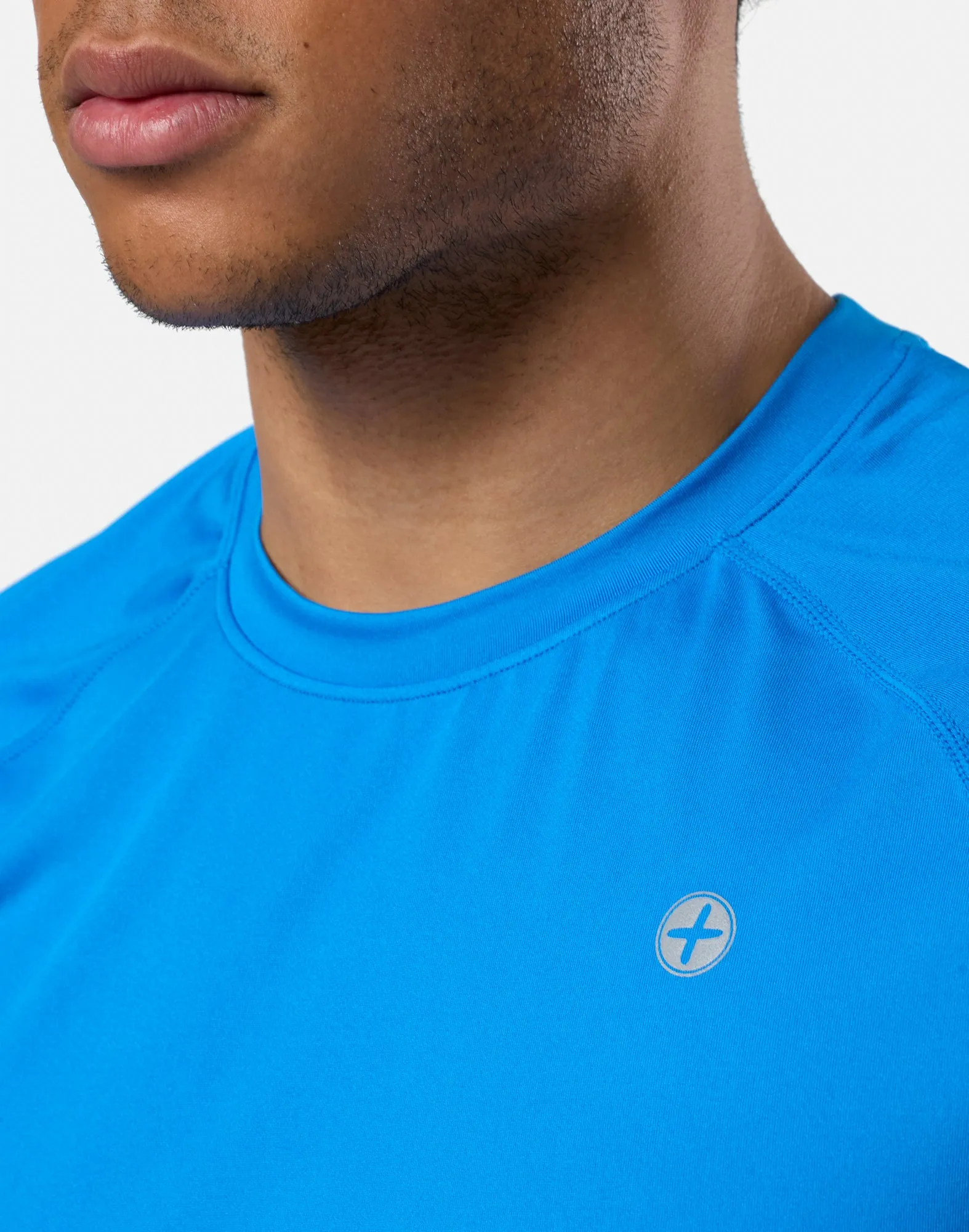 Relentless Tee in Sky Blue sold by Gym+Coffee product image thumbnail 4