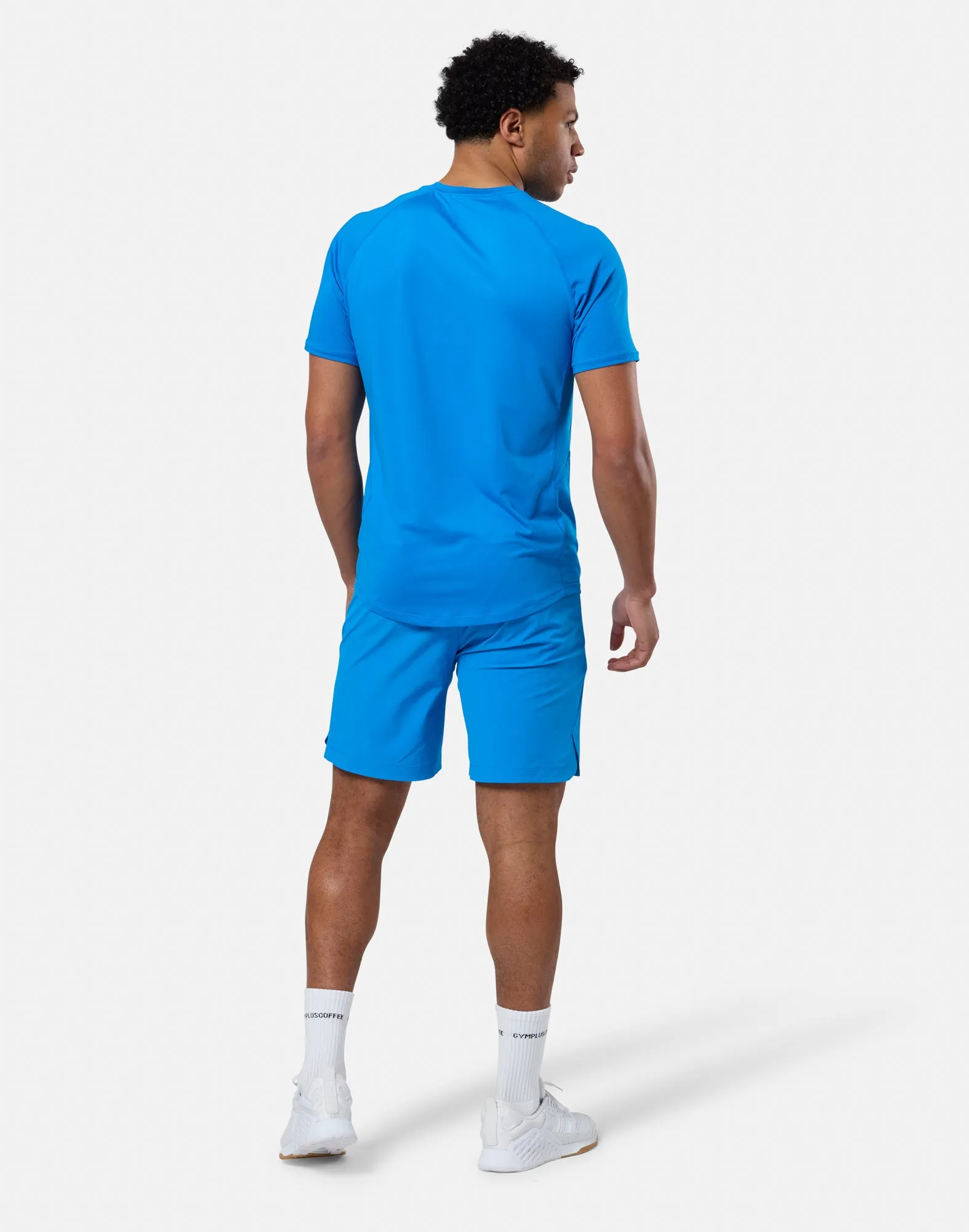 Relentless Tee in Sky Blue sold by Gym+Coffee product image thumbnail 3