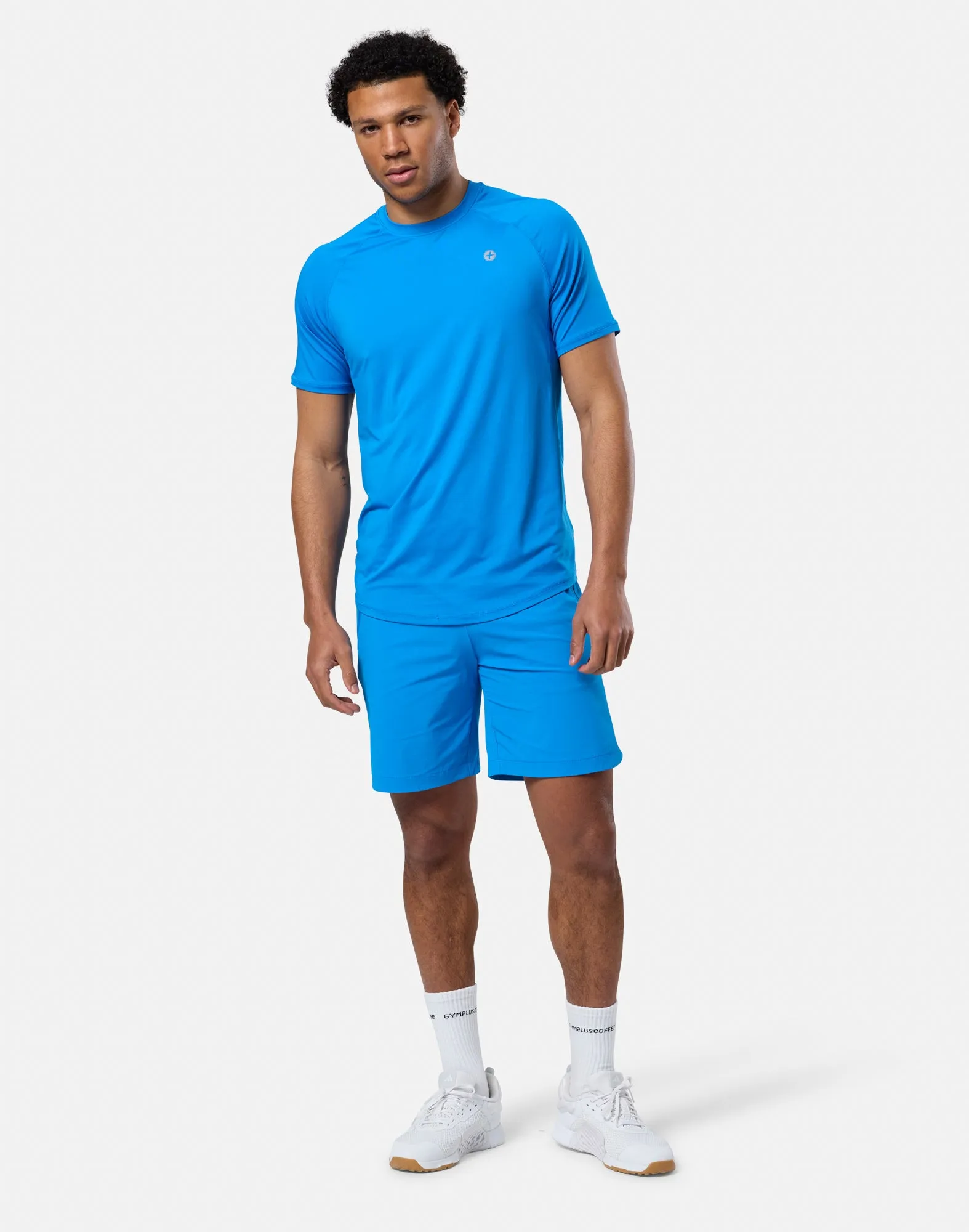 Relentless Tee in Sky Blue sold by Gym+Coffee product image thumbnail 2