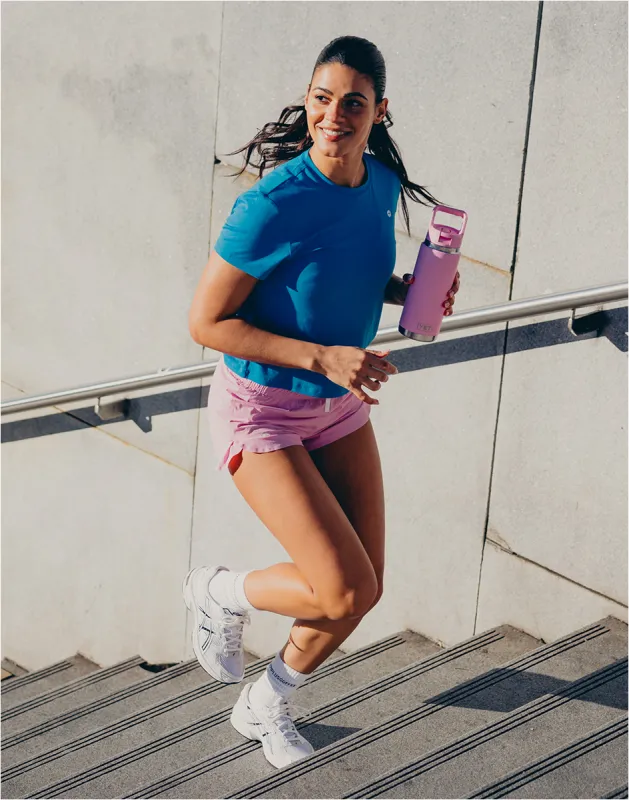 Coffee Tee in Sky Blue sold by Gym+Coffee