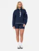 Horizon Layer Up Half Snap in Twilight Navy sold by Gym+Coffee