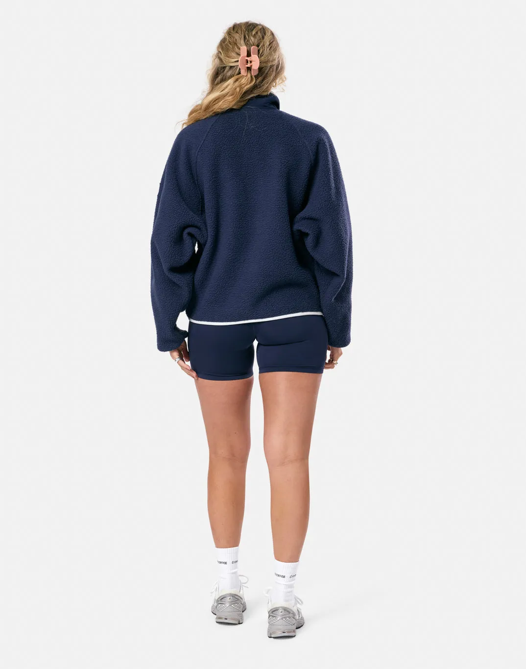 Horizon Layer Up Half Snap in Twilight Navy sold by Gym+Coffee product image thumbnail 3