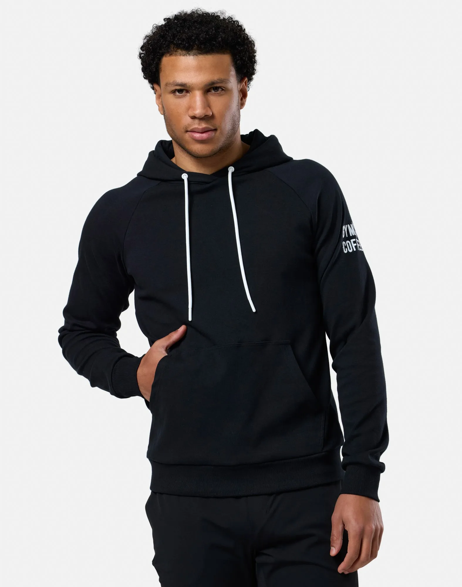 Chill Hoodie in Black sold by Gym+Coffee