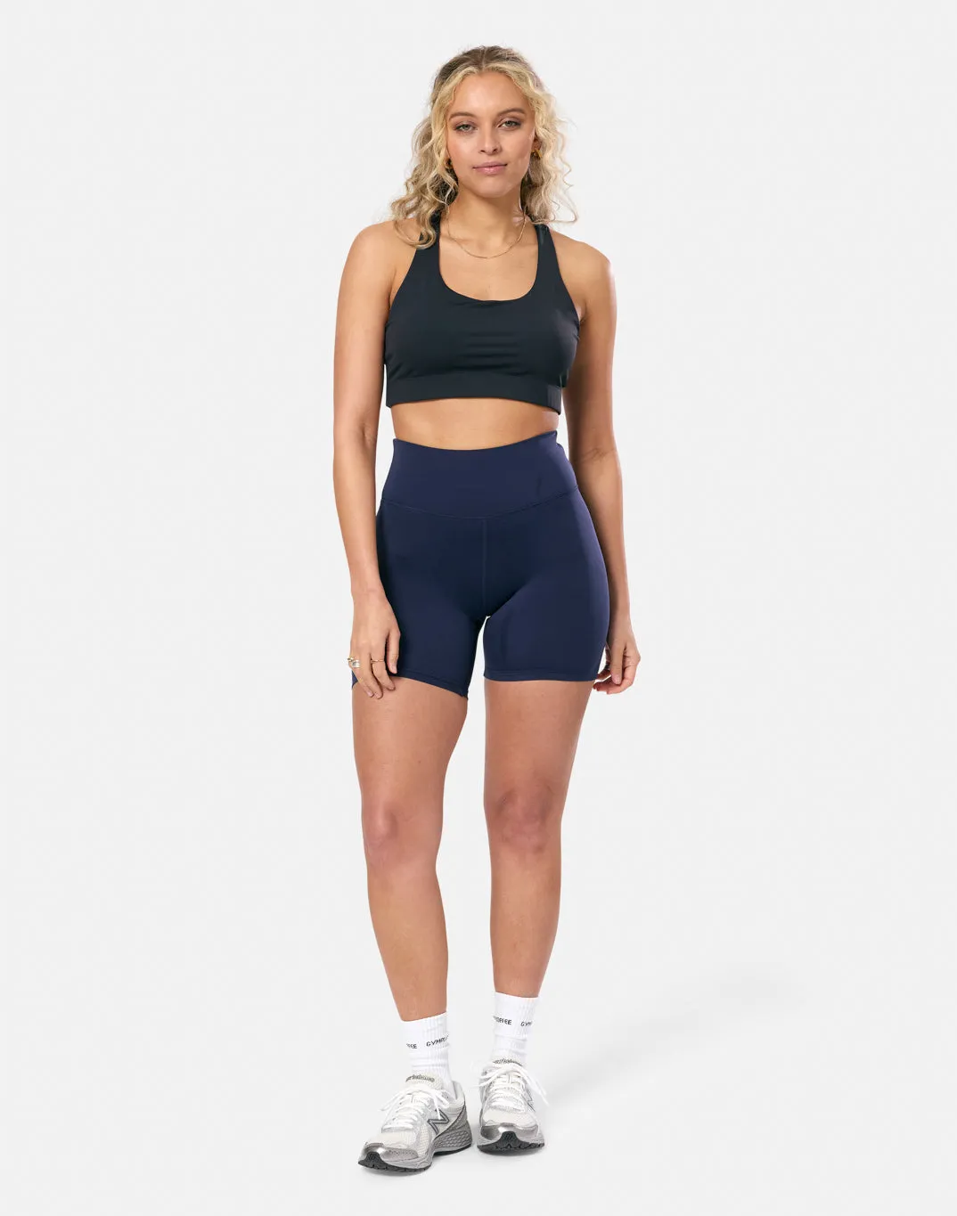 Soft Motion 5" Bike Shorts in Twilight Navy sold by Gym+Coffee product image thumbnail 3