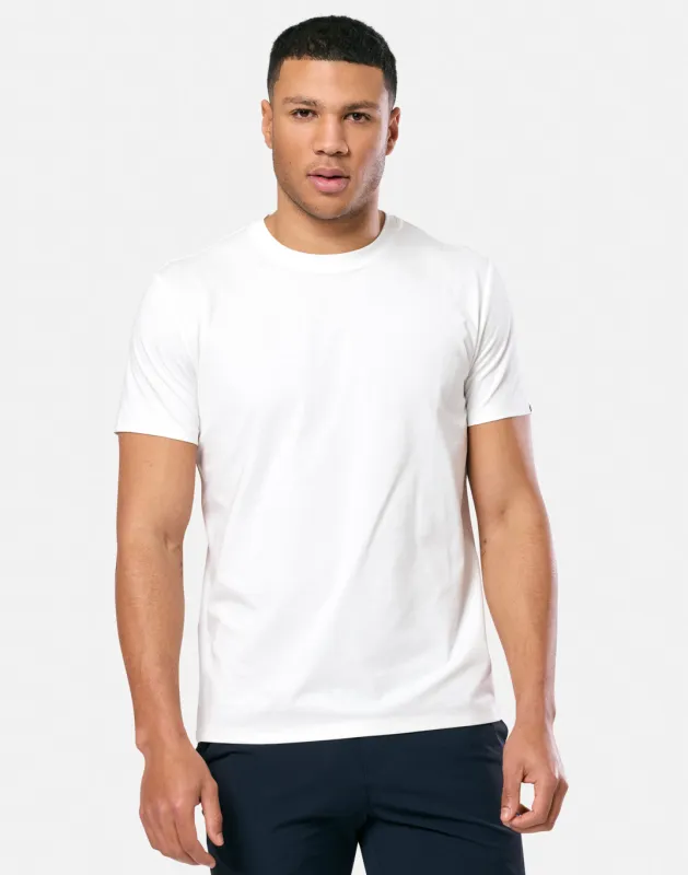 Everyday Tee in Ultra White sold by Gym+Coffee