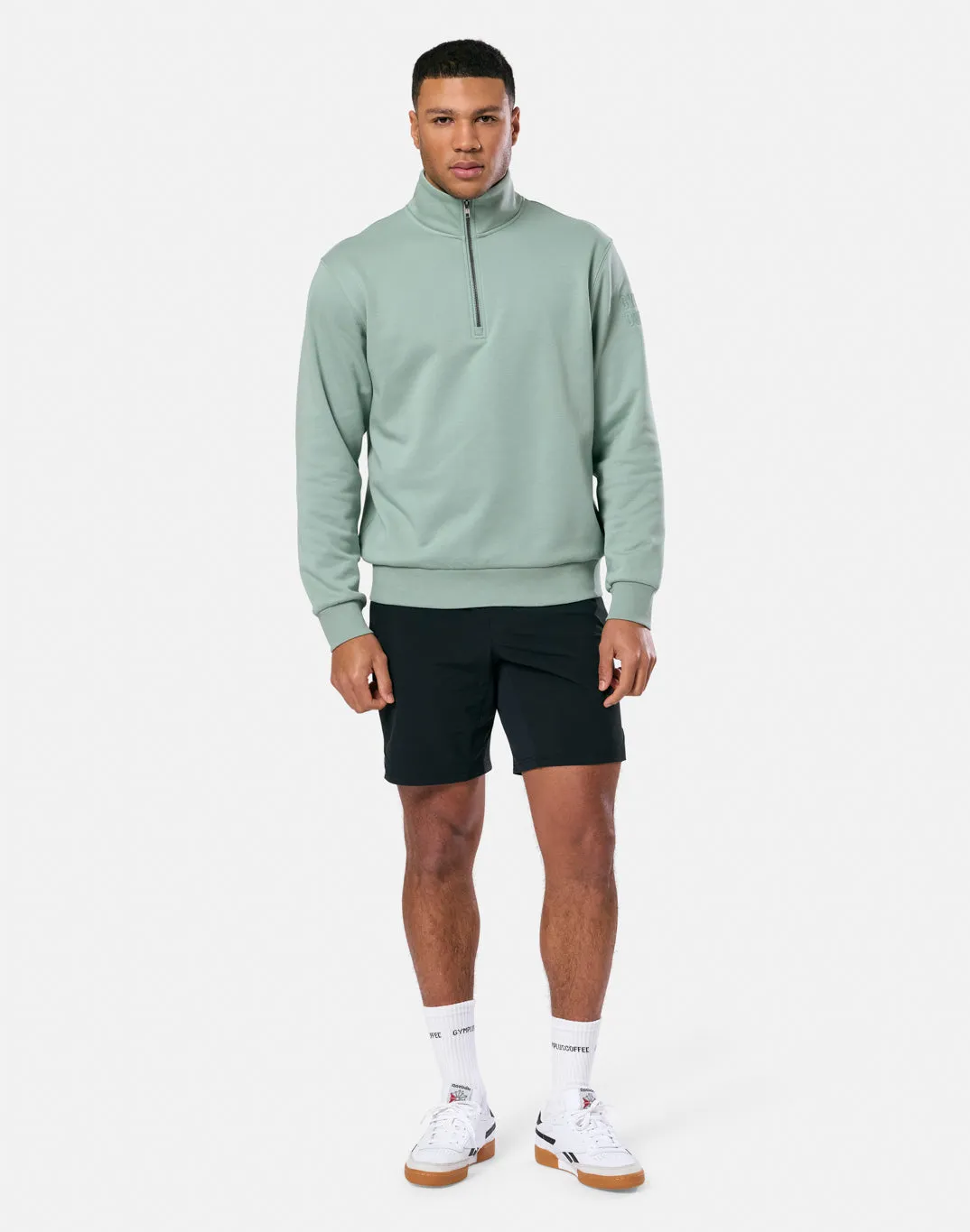 Clubhouse Half Zip in Summer Green sold by Gym+Coffee product image thumbnail 3