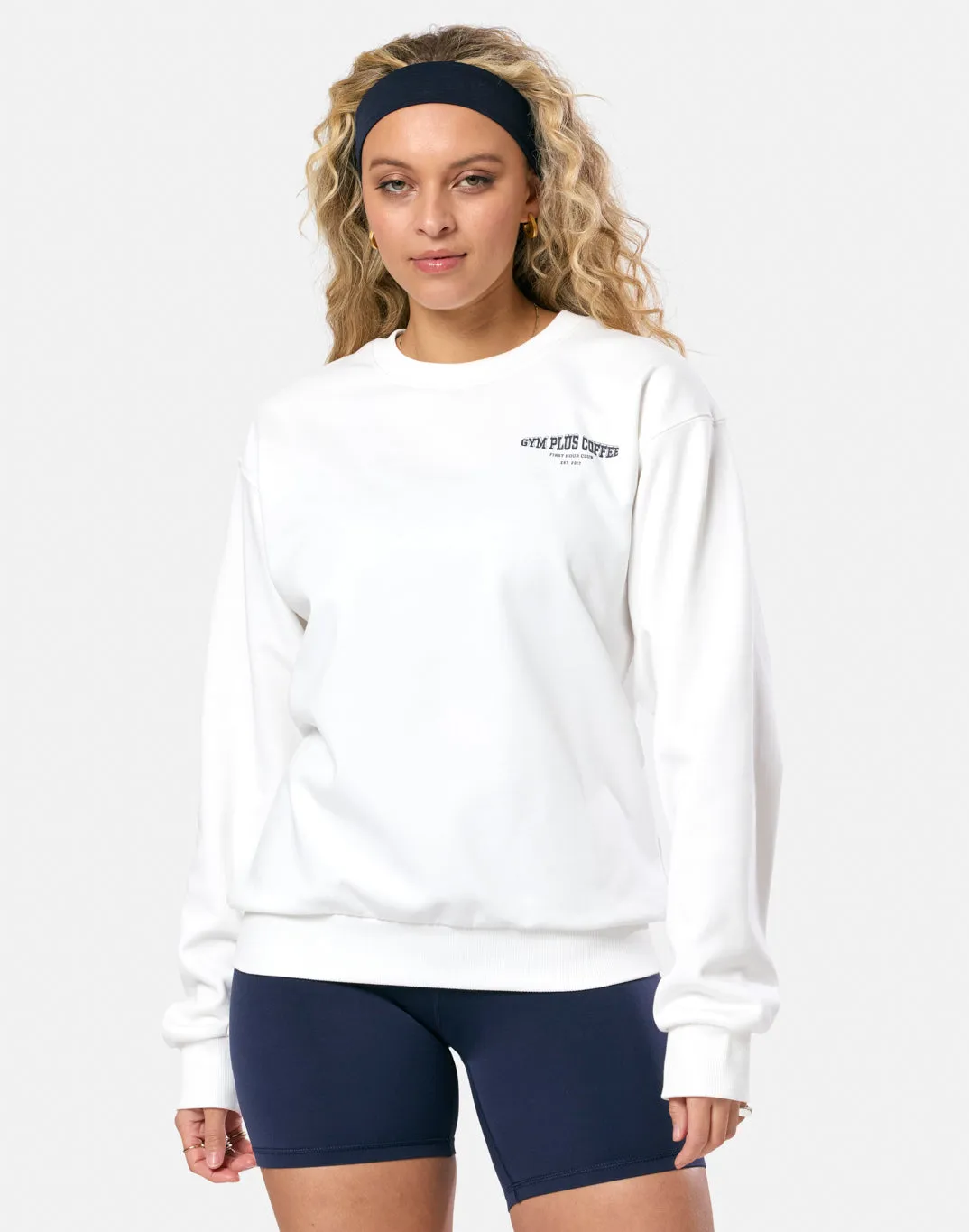 Clubhouse Crew in Ultra White sold by Gym+Coffee product image thumbnail 4