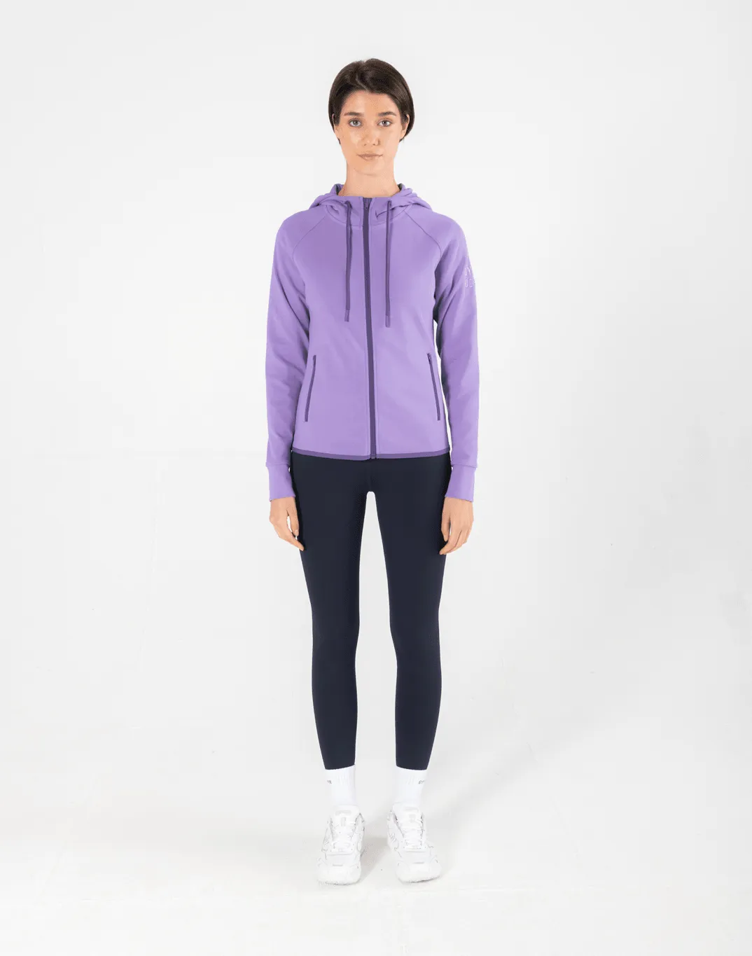 Chill Zip Hoodie in Lavender sold by Gym+Coffee product image thumbnail 3