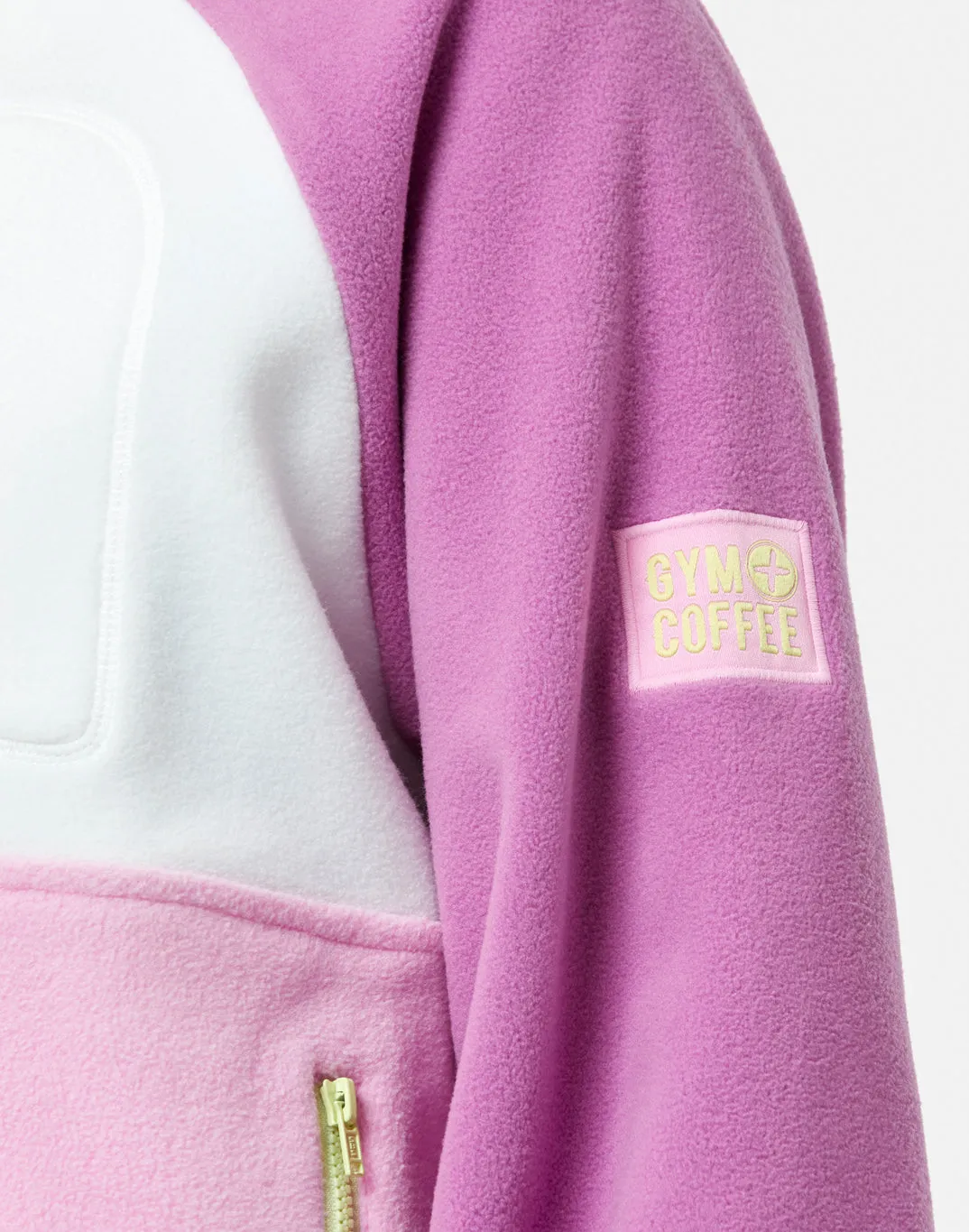 Snap Polar Fleece in Lime Sorbet sold by Gym+Coffee product image thumbnail 4