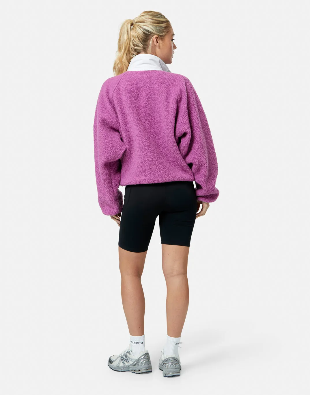 Horizon Layer Up Half Snap in Crisp Pink sold by Gym+Coffee product image thumbnail 3