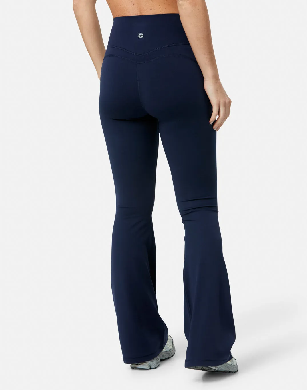 Soft-Motion Flare Legging in Twilight Navy sold by Gym+Coffee