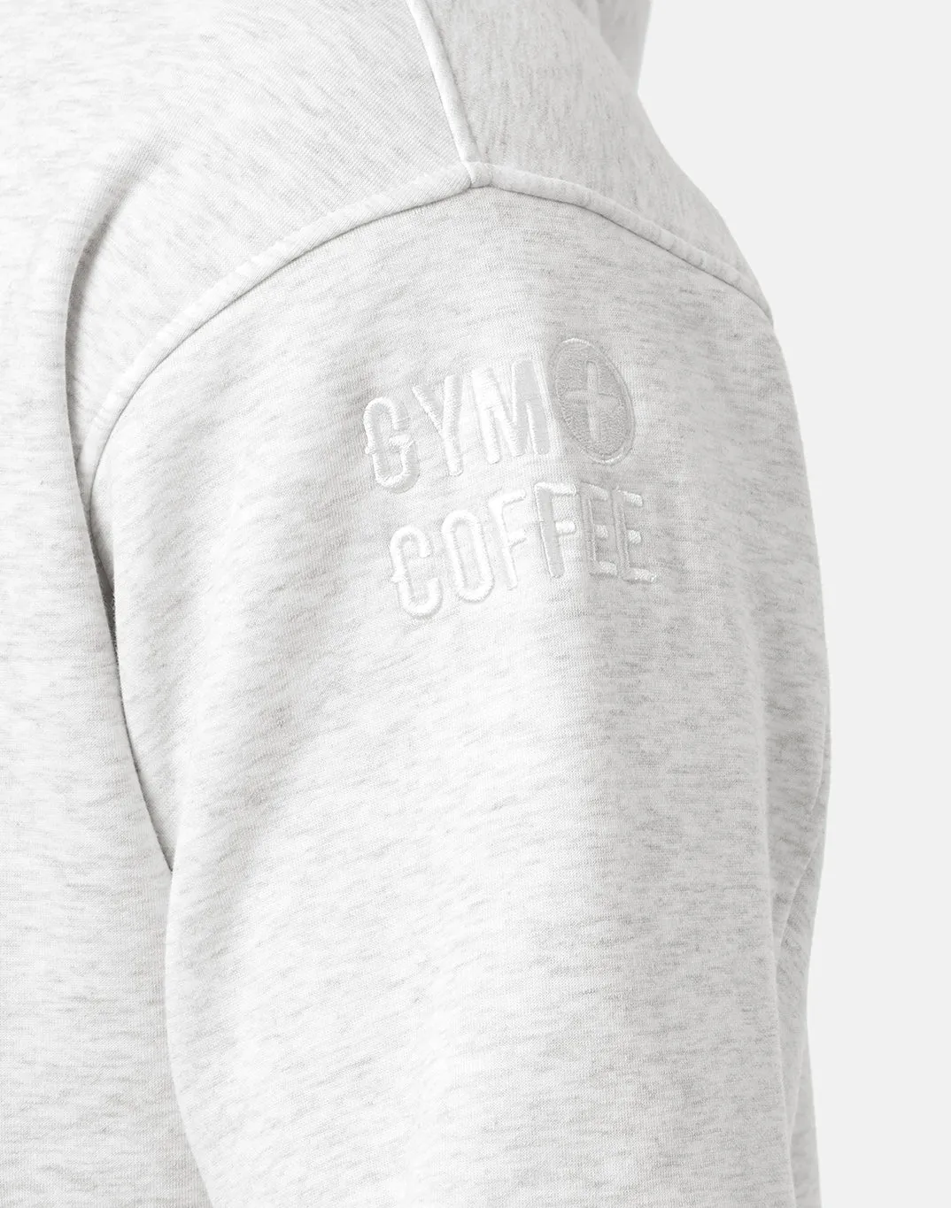 Sierra Drift Hoodie in White Marl sold by Gym+Coffee product image thumbnail 4