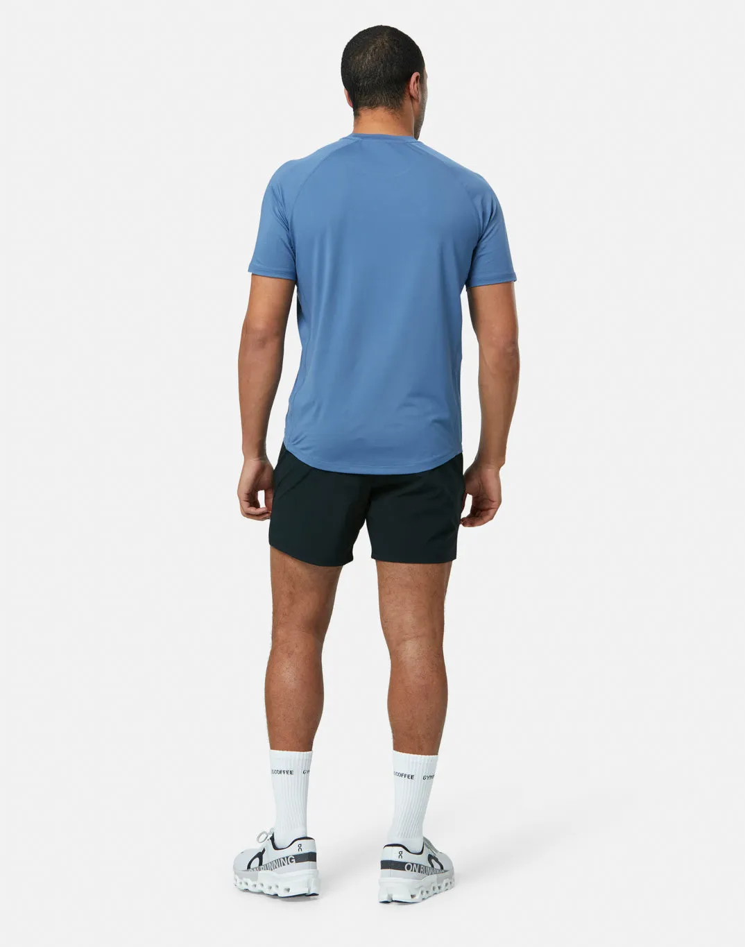 Relentless Tee in Oasis Blue sold by Gym+Coffee product image thumbnail 3