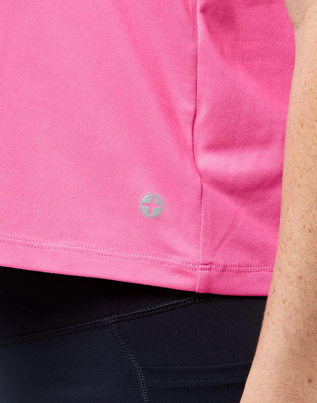 Boxy Crop Tank in Sangria Sunset sold by Gym+Coffee product image thumbnail 5