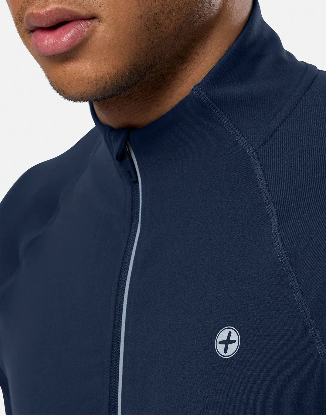 Relentless 1/4 Zip in Twilight Navy sold by Gym+Coffee product image thumbnail 2