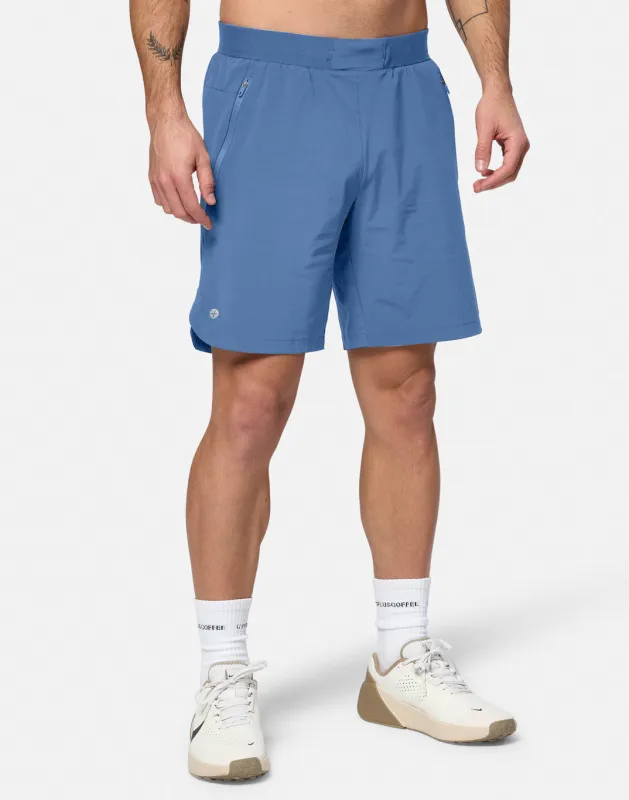 Relentless 7" Shorts in Oasis Blue sold by Gym+Coffee