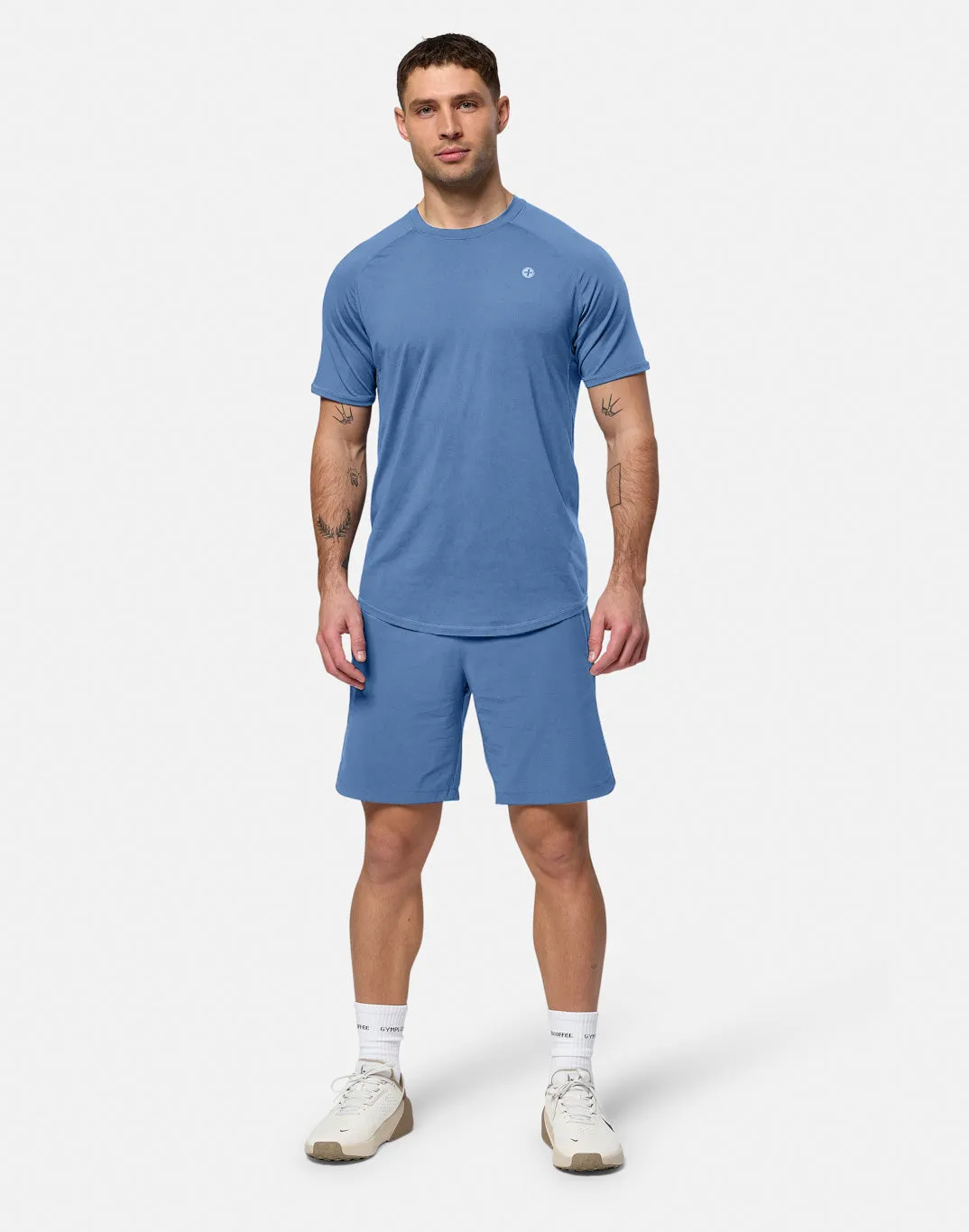 Relentless 7" Shorts in Oasis Blue sold by Gym+Coffee product image thumbnail 4