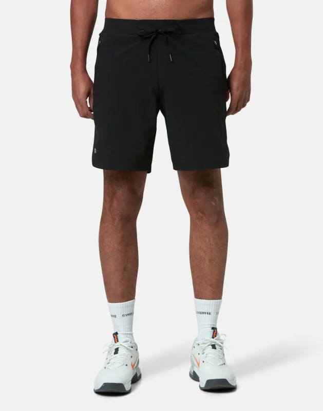 Relentless 7" Shorts in Black made by Gym+Coffee