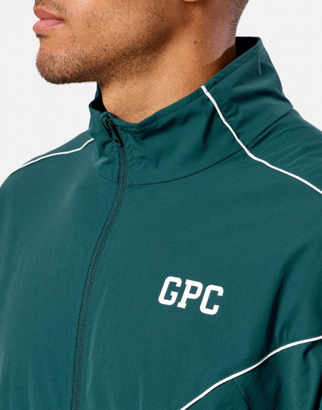 GPC Train Jacket in Amazon Green sold by Gym+Coffee product image thumbnail 5